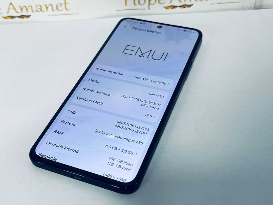 Hope Amanet P10/Huawei Nova 10 SE 128GB
