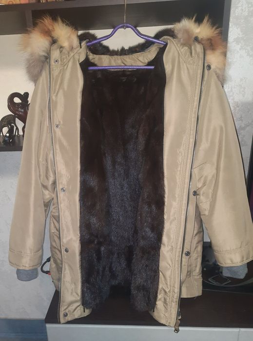 Зимняя парка, норка