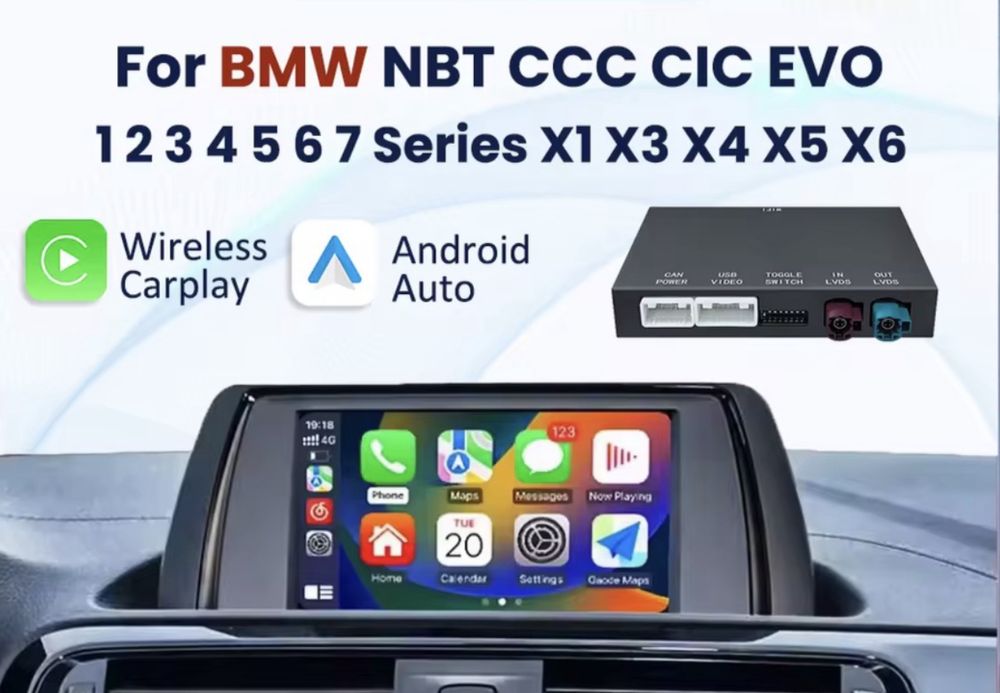 Modul carplay/andoid auto bmw