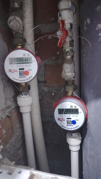 Приборы учёта воды (счётчики)