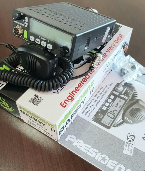 Statie radio CB - President BARRY II+ (25W)* produs Nou/Garantie