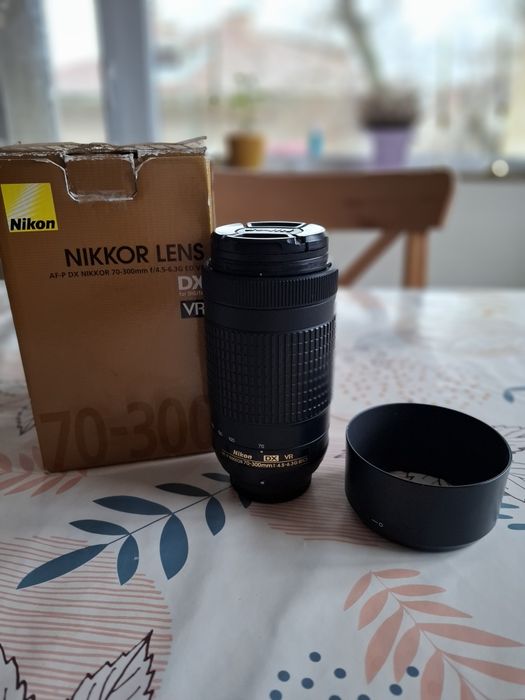 Обектив AF-P Nikkor 70-300 f/4.5-6.3G ED VR