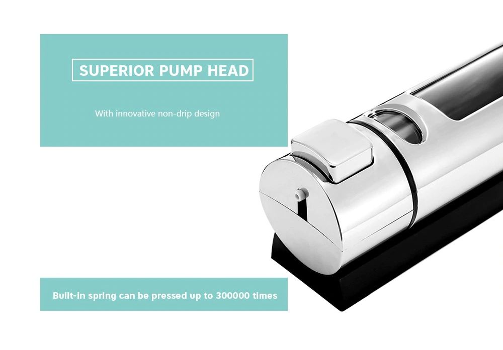 Стилен диспенсър за течен сапун 400мл - дозатор за монтаж на стена