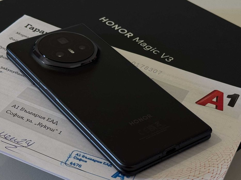 Бартер!Гаранция! Honor Magic V3 512/12GB Velvet Black (Черен)