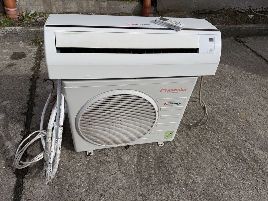 Aer condiționat inverter Inventor 12000 BTU complet + telecomandă