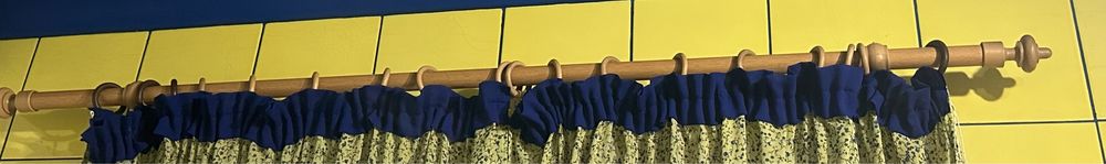 Деревянная гардина 3 метра