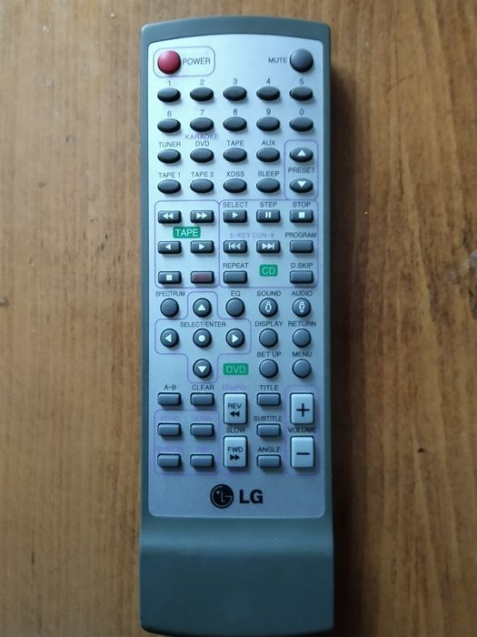 Продам пульт управления от музыкального  центра LG