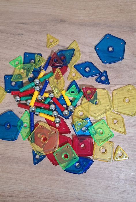 Магнитный конструктор 84 детали