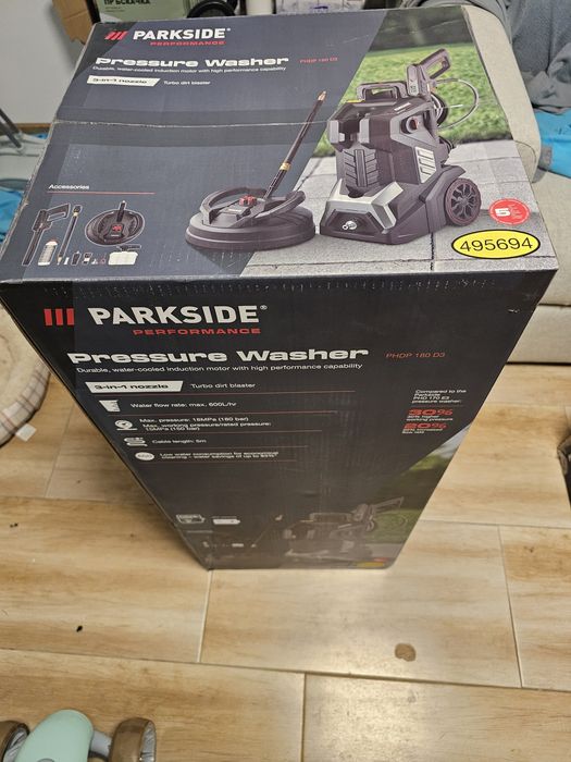 Водоструйка Parkside performance PHDP 180 D3