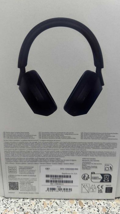 Casti SONY WH-1000XM5, Bluetooth, Over-ear, Microfon, Noise Cancelling
