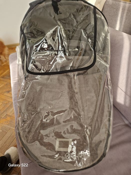 Кош за новородено Cybex Priam 4 /e-PRIAM Lux Eco Manhattan Grey