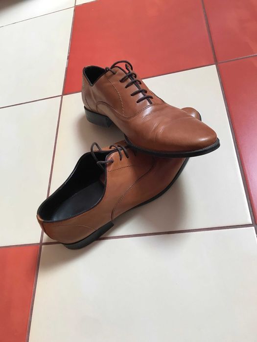 Vand pantofi barbati ZARA_piele naturala_nr. 43