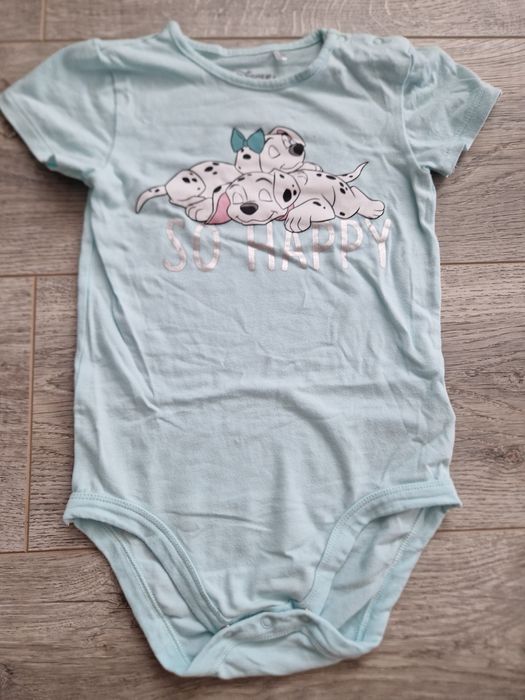 Lot 5 body cu maneca scurta fetite, SMYK, 98