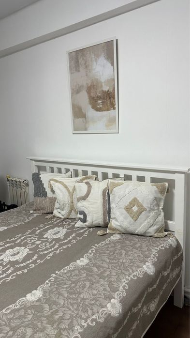 Кровать 160х200,  матрасом ортопедический