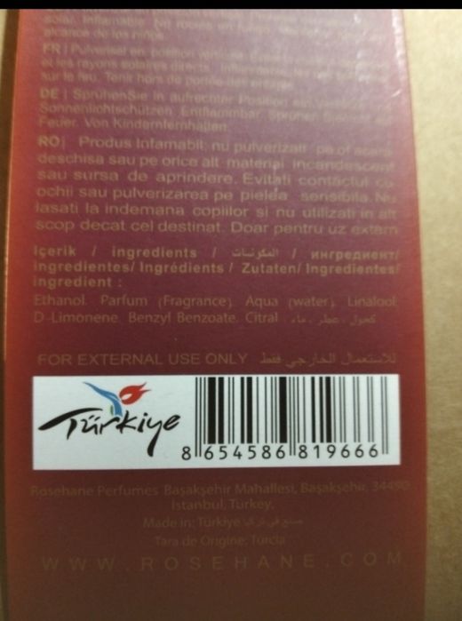 Parfum by Dubai Rosehane Majestic nou