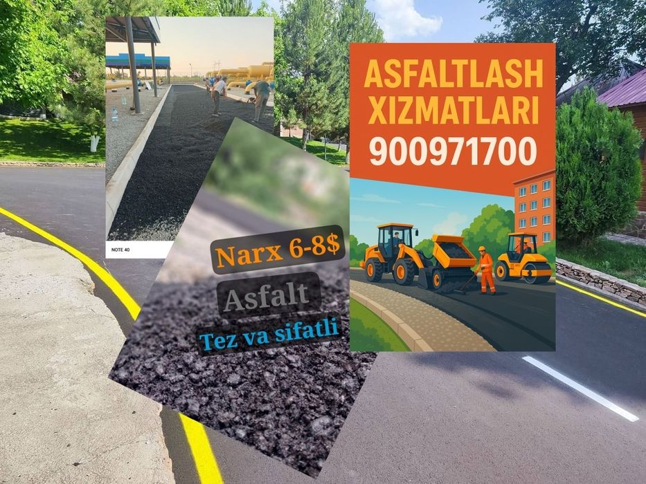Тошкент асфальт хизматлари