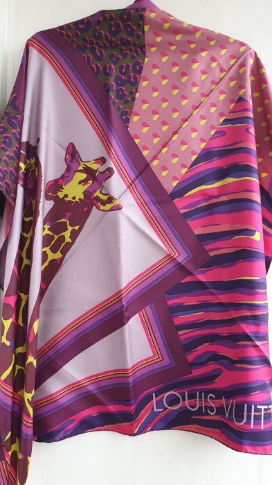 Шелковый платок Louis Vuitton
