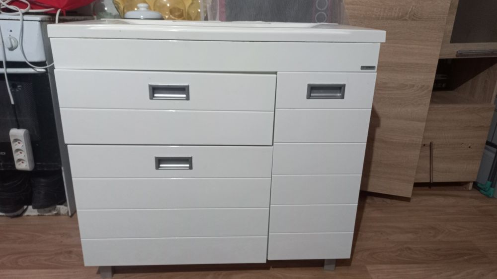 Раковина с тумбой бу