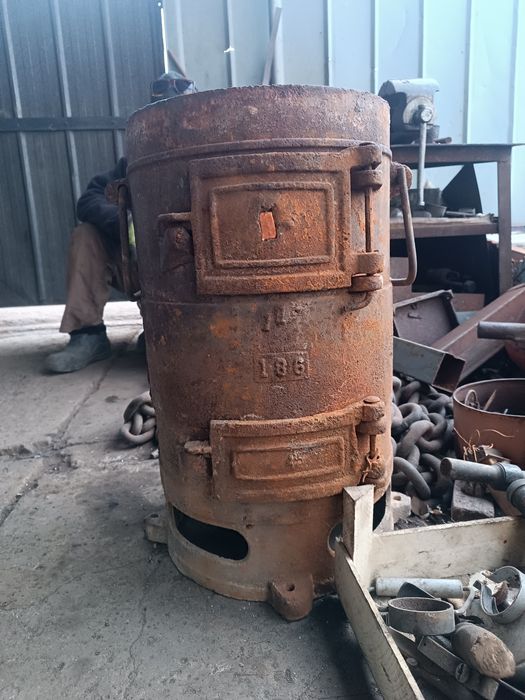 Печь буржика без крышки