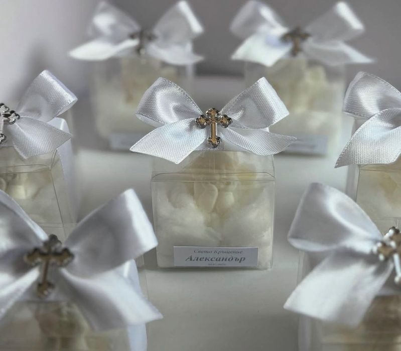 Подаръци за гости-кръщене,погача,рожден ден,сватба / Тейбъл картички