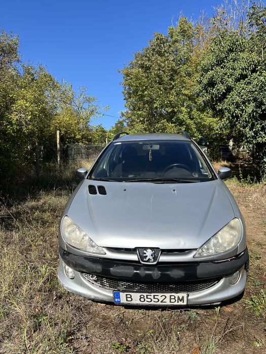 Пежо 206 SW комби 1.4 HDi дизел, 68коня, 2003 година