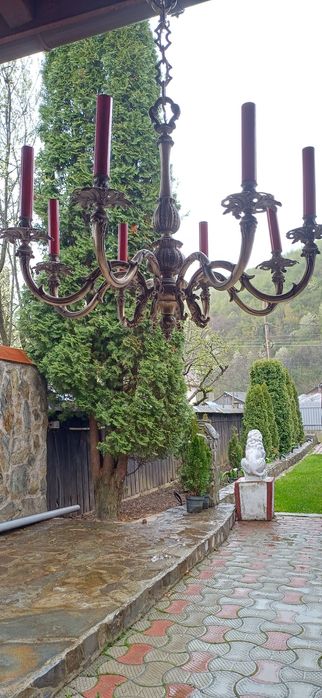 Candelabru și 3 aplici din bronz de vînzare