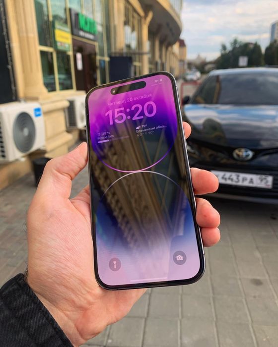 iPhone 14 Pro Max 128 GB talik LL/A 91% yomkost Deep purple
