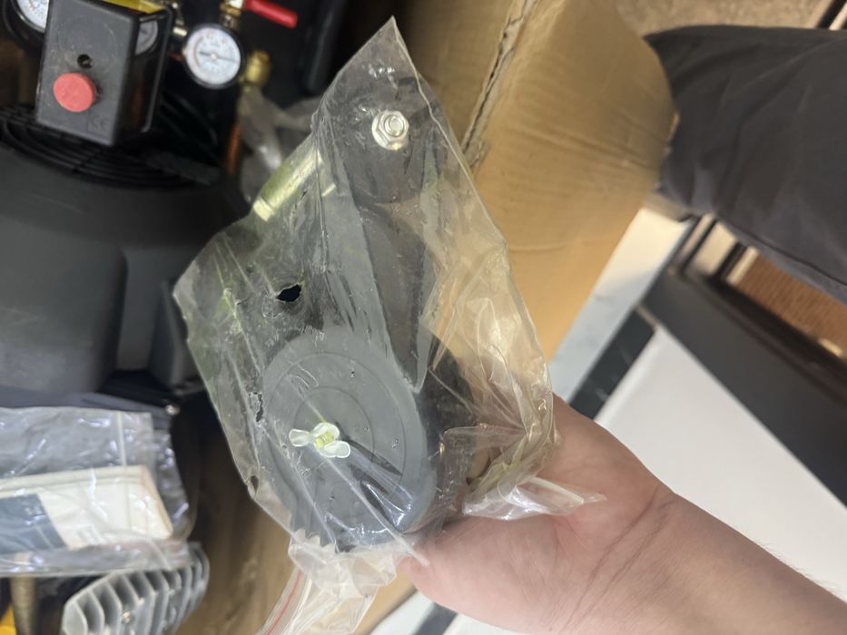 Компрессор alteco acd  50/ 400 литров новый