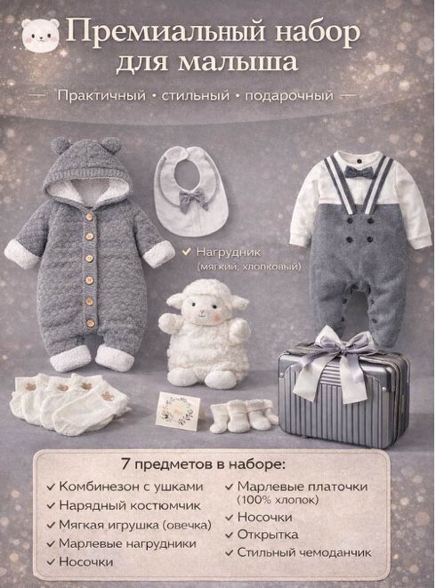 Премиальный подарочный набор для малышей