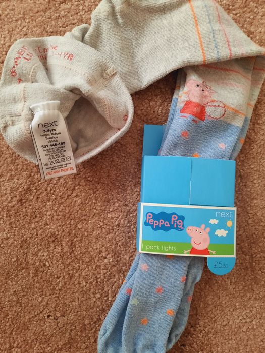 Фирменные Next колготки и нательные майки