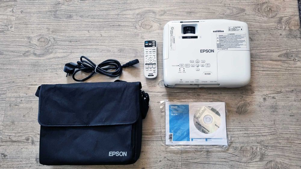 Videoproiector EPSON EB-W28 -Contrast 10000:1/HDMI/Luminozitate3000 lm