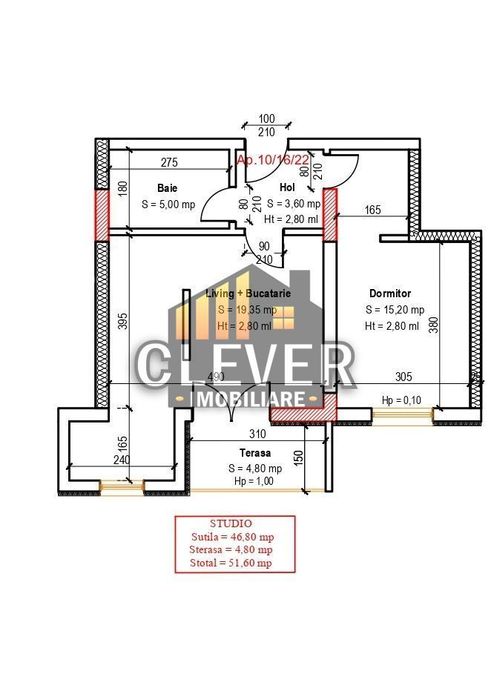 Apartament Tip Studio | 700m de Metrou | Comision 0%