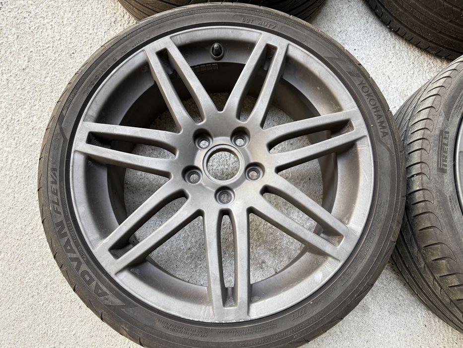 Jante Audi LeMans 5x112 R18 originale A3 8P + cauciucuri 225/40/18