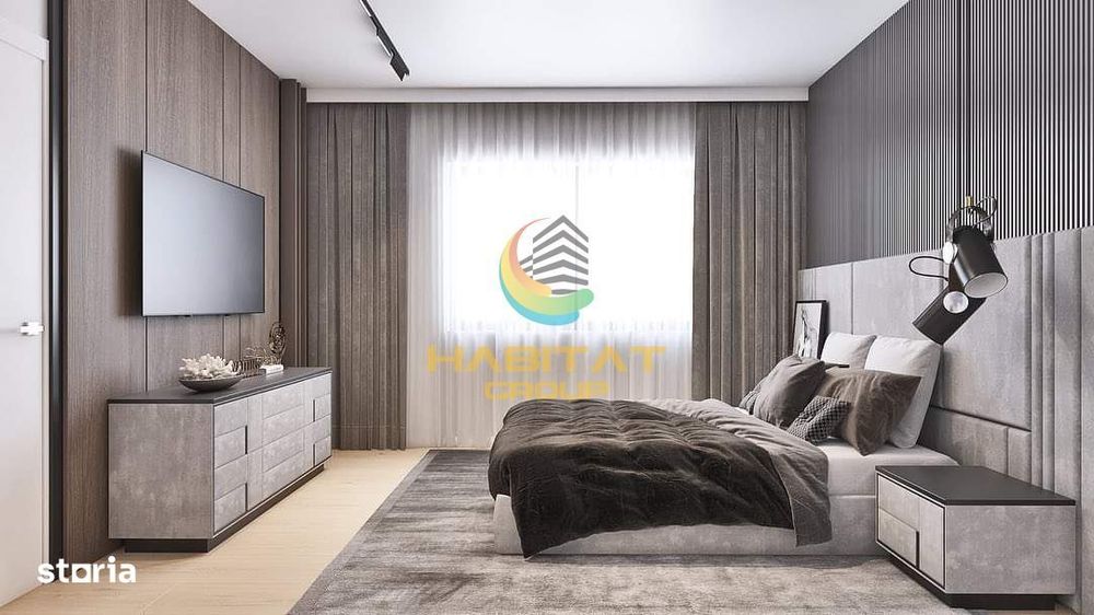 Penthouse cu 4 camere, terasa generoasa si confort Premium