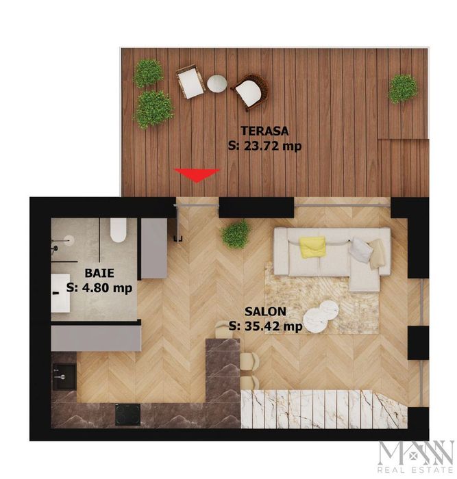 Apartament 2 camere pe 2 nivele de vanzare | Ultracentral — fotografia 2