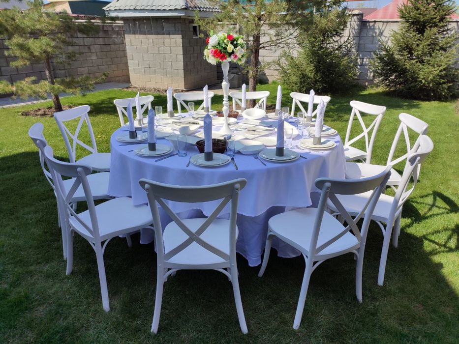 Шатры, столы, стулья, посуда в аренду