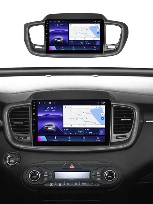 Navigatie Android 14 KIA SORENTO 20014- 18 1/8 Gb Waze CarPlay +CAMERA
