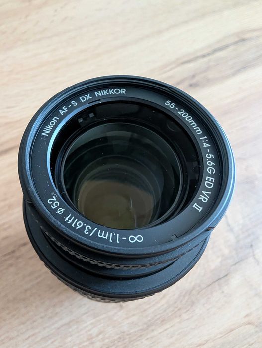 Kit DSLR Nikon D3300 + 2 Obiective (18-55mm & 55-200mm VR II) – 11.191 cadre (Stare Foarte Buna)