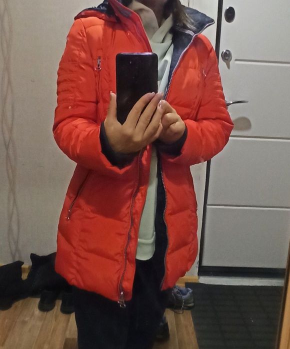 Куртка пуховик 44 р.