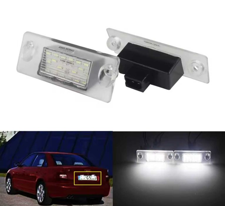 ЛЕД плафони за задния регистрационен номер за Ауди А4 Audi A4