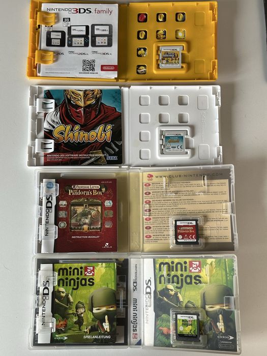 Картриджи nintendo ds