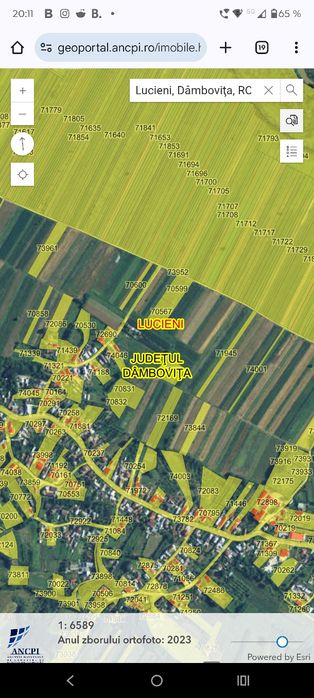 Cel mai bun pret! Ocazie!! Vand teren extravilan in Lucieni, Dambovita