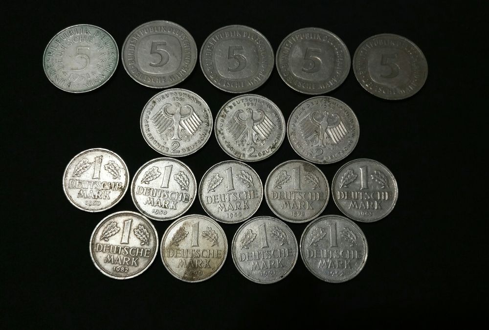 18 - монети = 45 - Германски Марки - 45 Deutsche mark