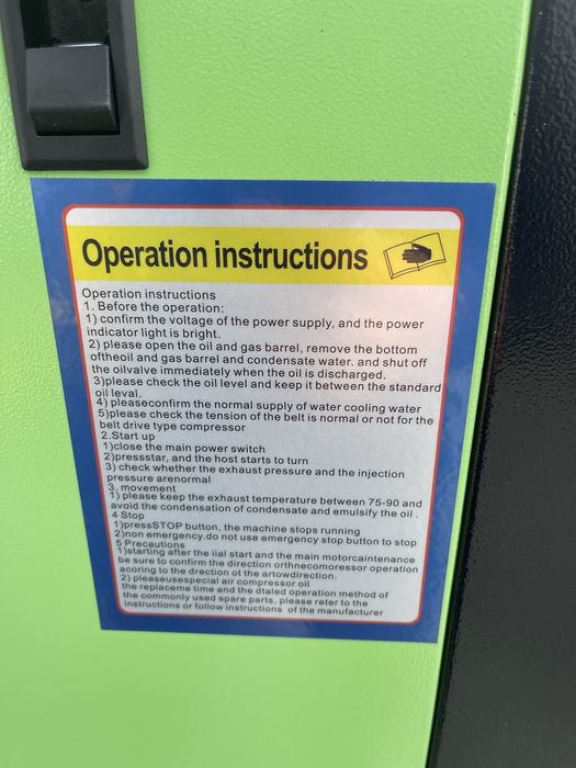 Compresor surub 30kw si 22kw / 5mc - 3,3mc / Produs nou