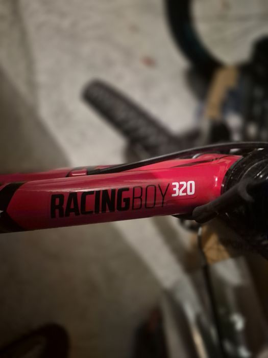 Bicicletă B'TWIN Racing Boy 320 – roșie, 20"