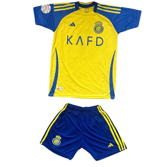 24/25 - Ronaldo 7 - Al NASSR - Детски футболен екип - Тениска и Гащета