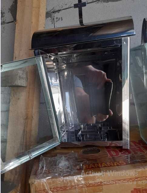 Felinar  funerar din inox pentru cimitir nou si din granit