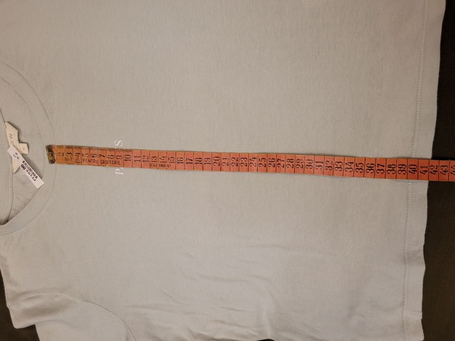 Tricou 100% bumbac, cu eticheta, S-M,  Review