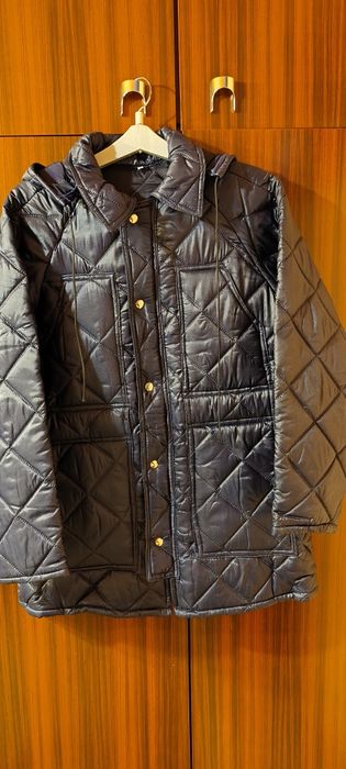 Мъжко зимно яке с качулка.