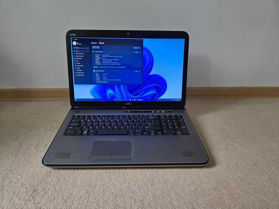 Dell XPS 17 L702X i7 Quad Core, 12GB RAM, 2x SSD Samsung, JBL, Win 11 Pro